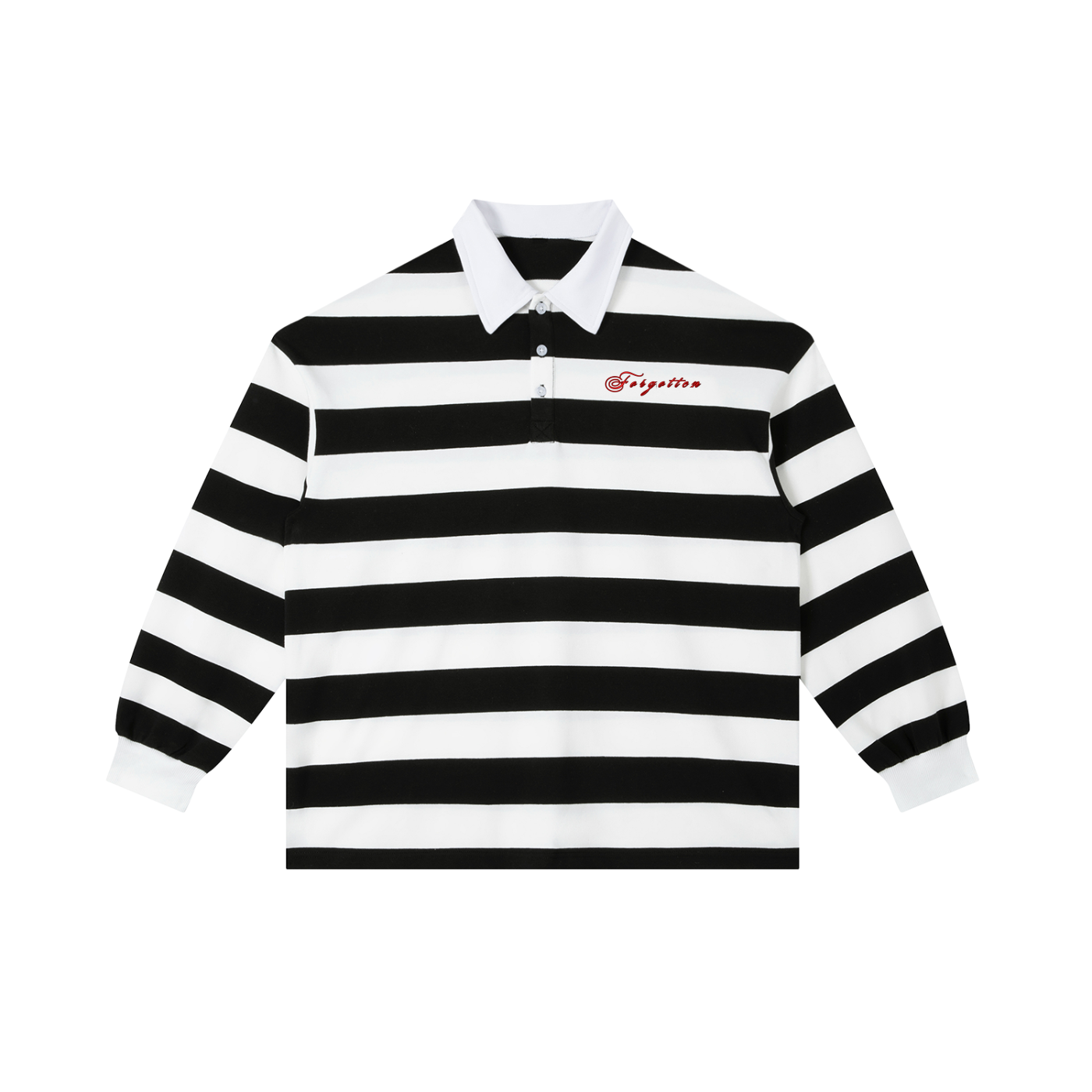 Color Block Stripe Polo Shirt