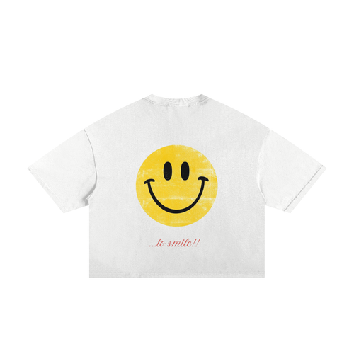 Classic Frayed Boxy Tee