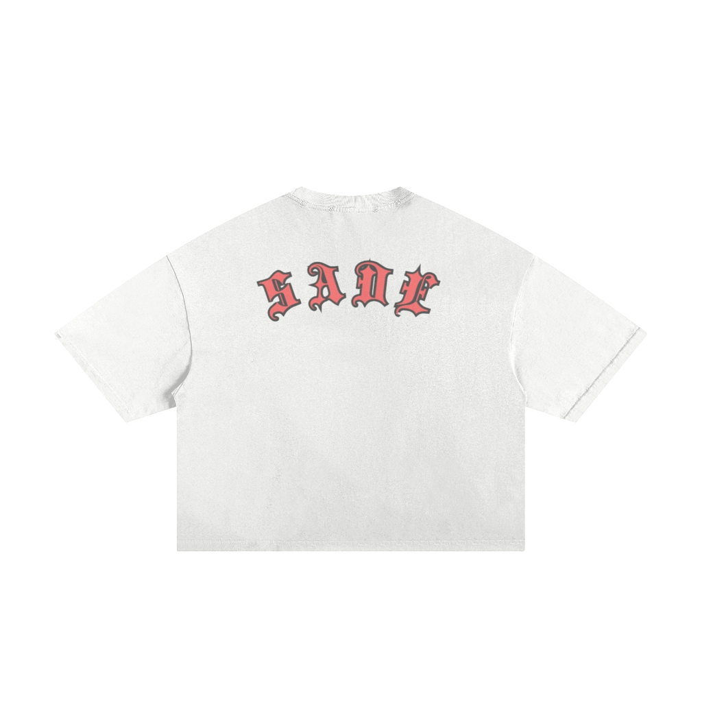 Classic Frayed Boxy Tee