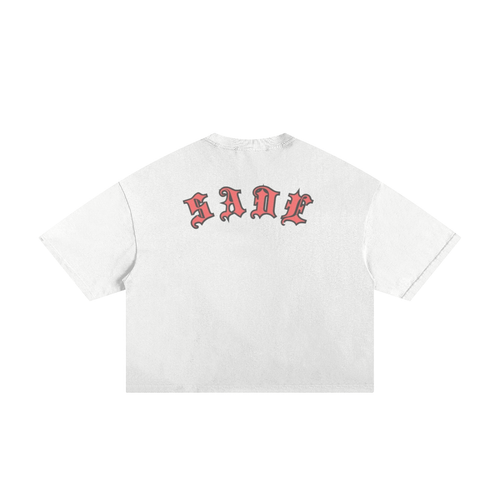 Classic Frayed Boxy Tee