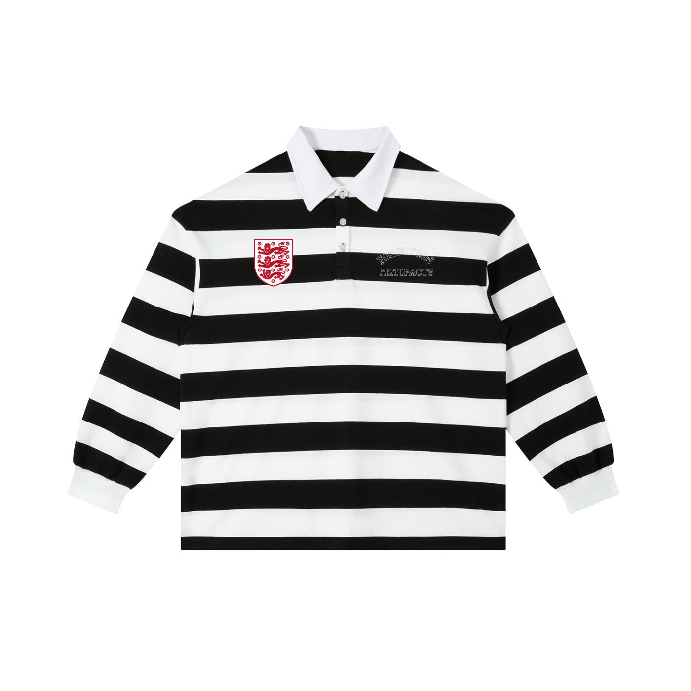 Color Block Stripe Polo Shirt